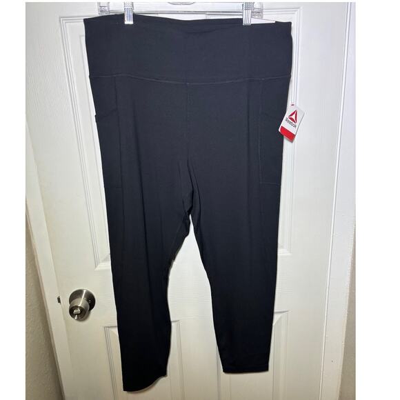 NWT Reebok Womens everyday highrise pocket leggings size 3 XL - Picture 1 of 8